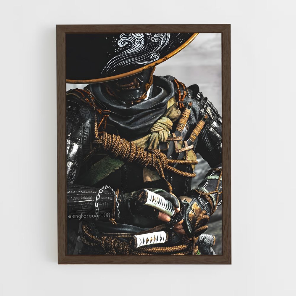 Poster L'Épée du Pirate – affiche Ghost of tsushima (vue 5)